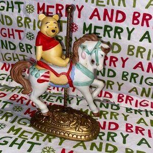 The New England collectors society Disney characters carousel Winnie the Pooh